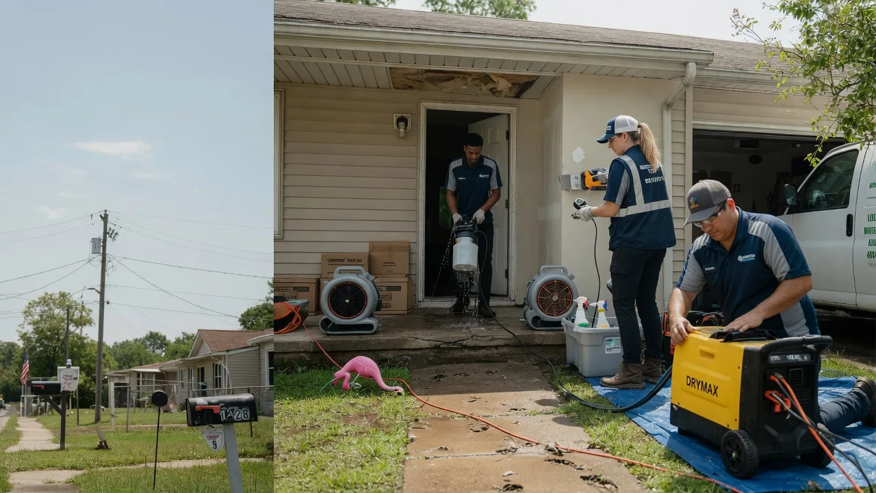 Storm Damage Water Removal in Guys, TN near me